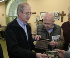 Visita de Sebastián Battaner al "Museo de Informática" - 17 abril 2018
